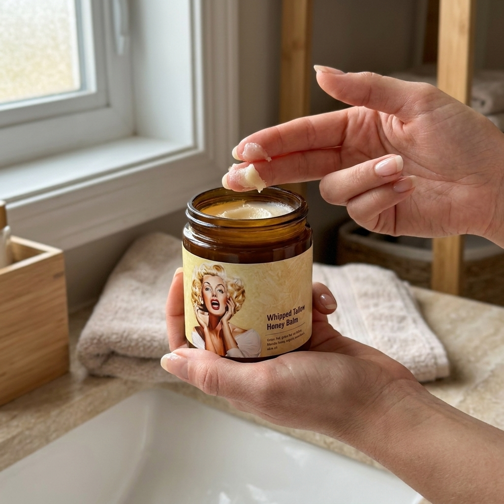 Whipped Tallow & Manuka Honey Moisturizer